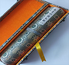 长葛书画装裱案例